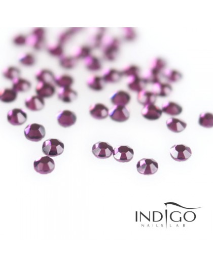 Indigo Strass Steine - Amethyst SS3