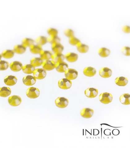 Indigo Rhinestones - Citrine SS3