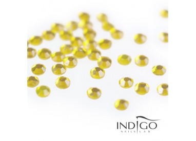 Indigo Rhinestones - Citrine SS3