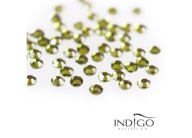 Indigo Strass Steine - Olivine SS3