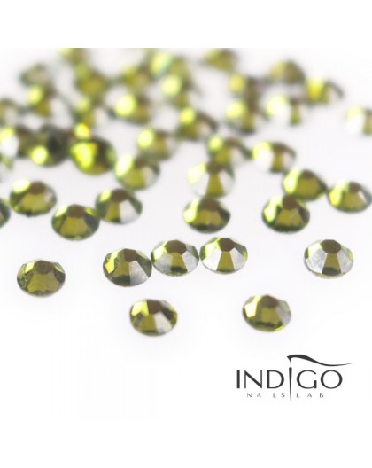 Indigo Rhinestones - Olivine SS5