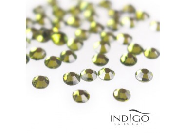 Indigo Rhinestones - Olivine SS5