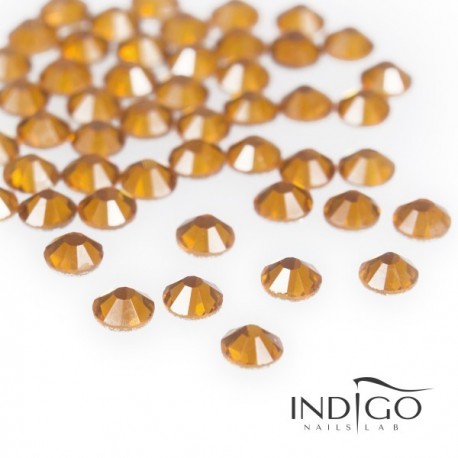 Indigo Rhinestones - Topaze SS10